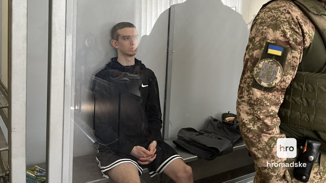 Вʼячеслав Зінченко на засіданні в Шевченківському райсуді Львова, 1 травня 2025 року