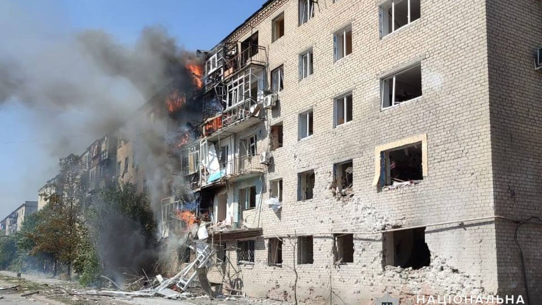 российские войска атаковали Курахово 1 сентября 2024 года