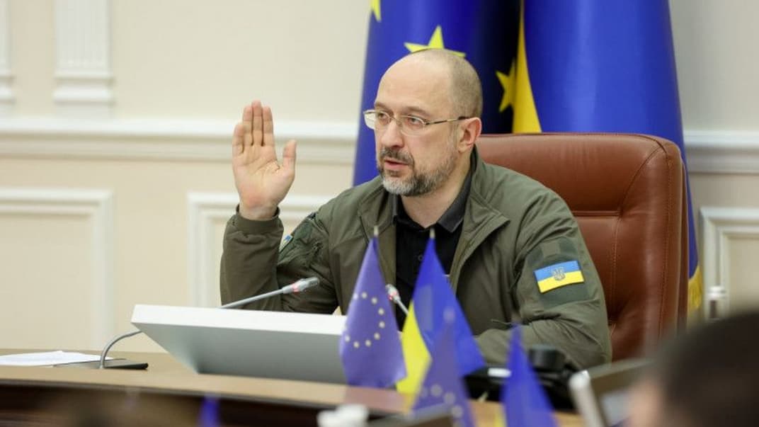 Денис Шмигаль на засіданні уряду 29 листопада 2022 року