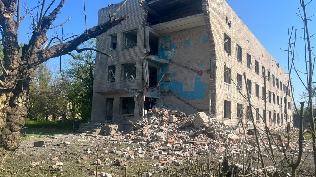 Наслідки російського ракетного обстрілу Авдіївки, 15 травня 2023 року