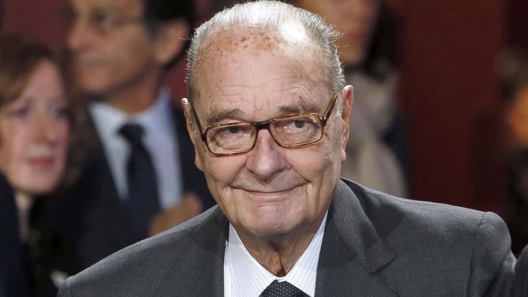 Бывший президент Франции Жак Ширак в Париже, Франция, 18 сентября 2016 года