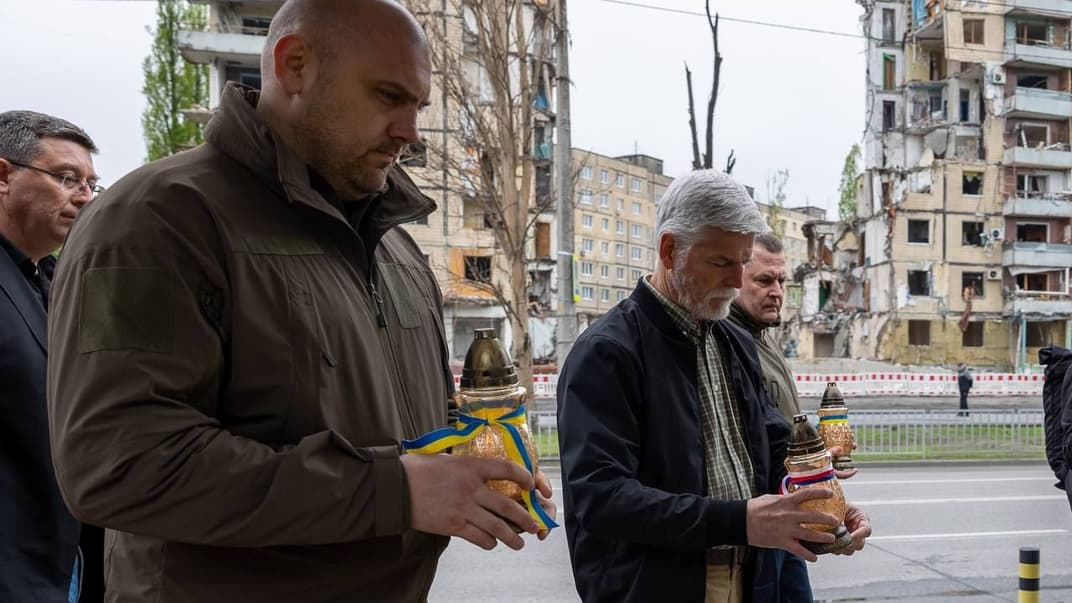Петр Павел під час поїздки до Дніпра