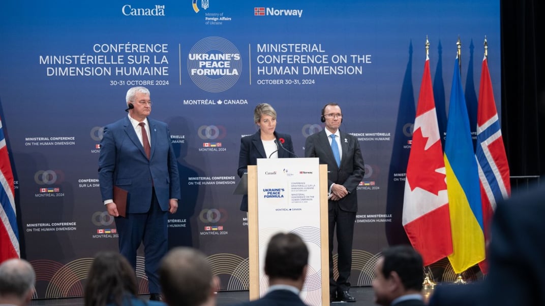 Міністерська конференція з людського виміру Формули миру в Монреалі