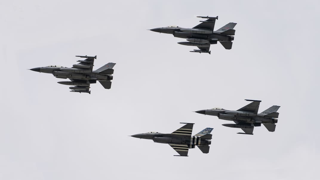 Винищувачі F-16. Ілюстративне фото