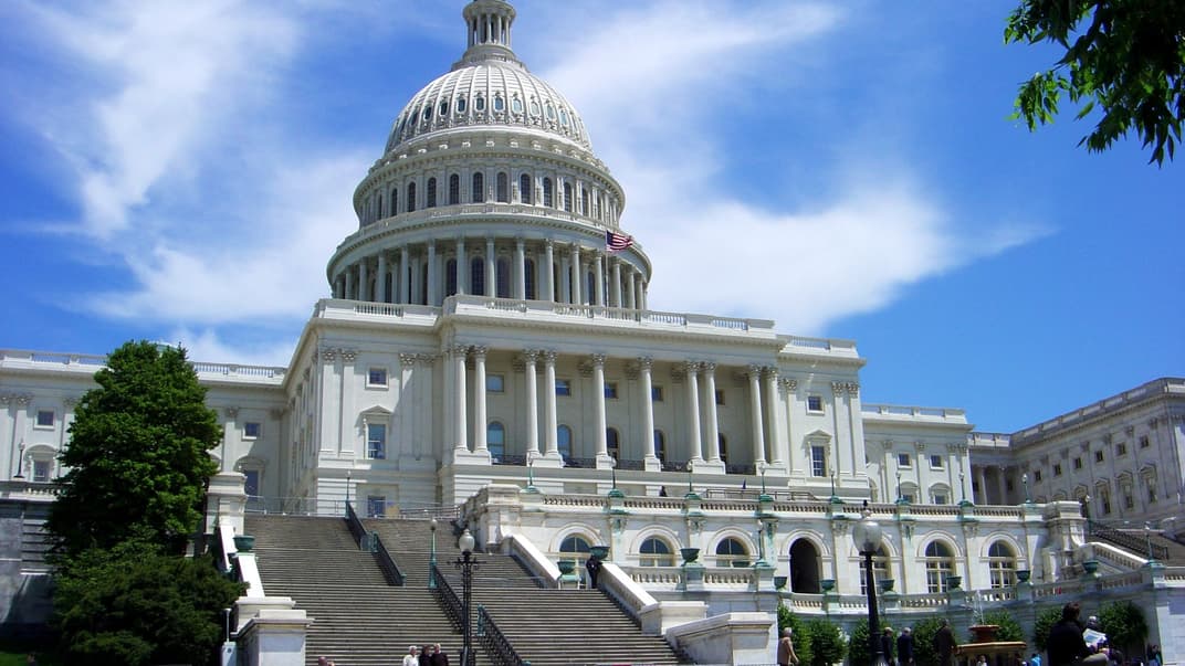 Капітолій у Вашингтоні, у якому проводить збори Сенат США. Ілюстративне фото