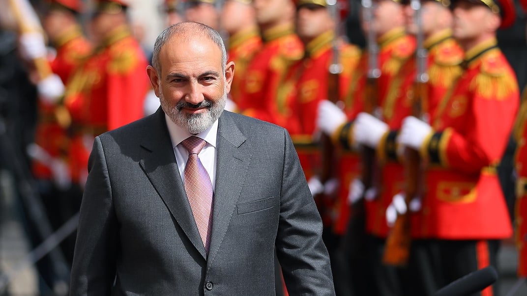 Прем’єр-міністр Вірменії Нікол Пашинян під час візиту до Грузії 16 вересня 2024 року