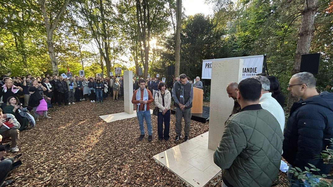 Відкриття стели Меморіалу репортерів Бає 2025