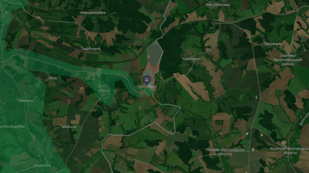 Прикордонне село Грабовське на Сумщині