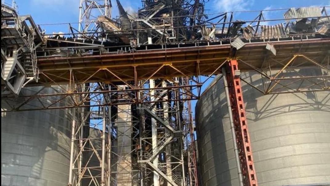 Наслідки обстрілу портової інфрастуктури 19 липня