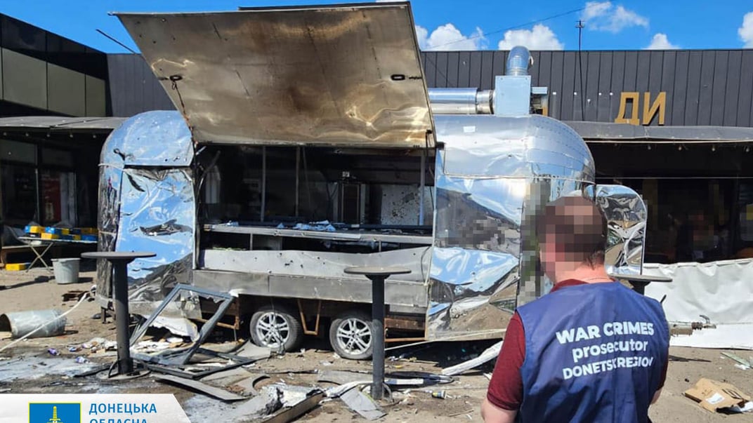 Последствия российской атаки 22 мая в Донецкой области