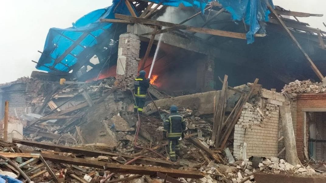 Наслідки російського удару по Пологівському району Запорізької області, 9 квітня 2023 року