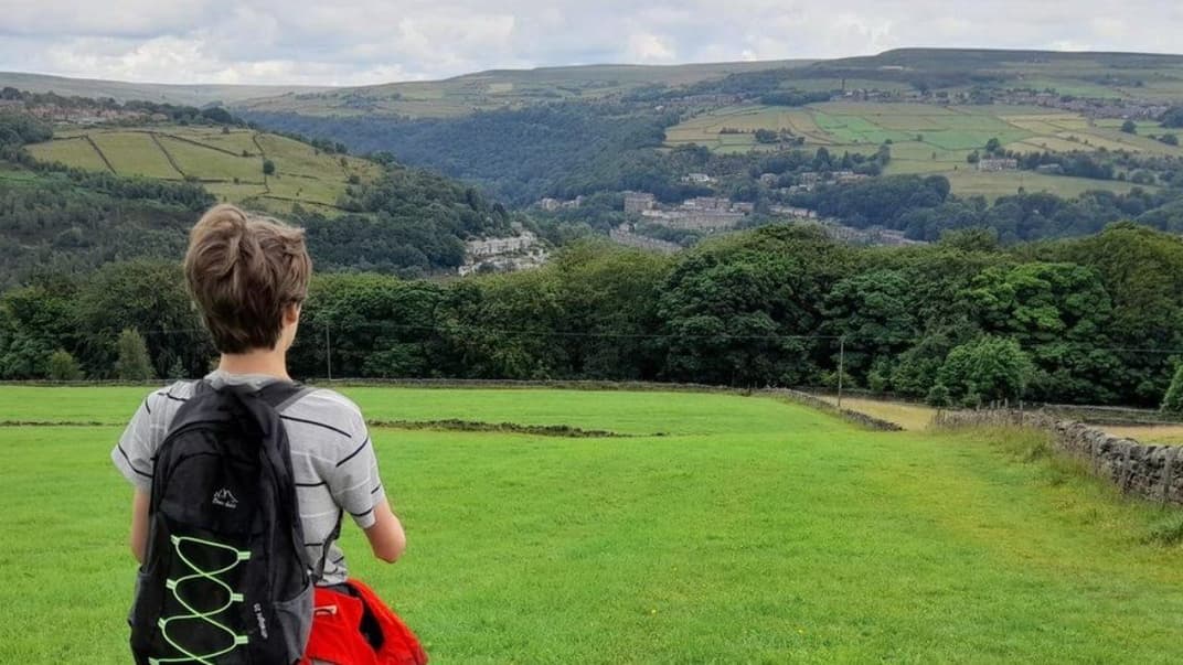 11-річний Джуд Вокер готується до пішої подорожі від свого дому до Лондона