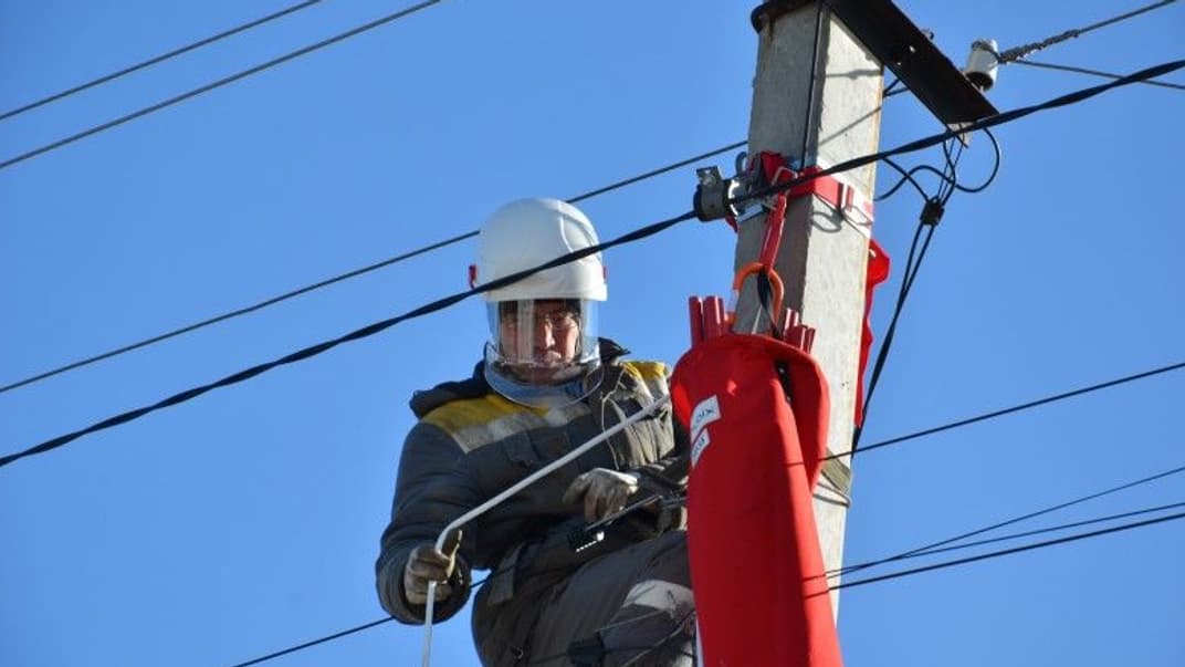 Украинские энергетики. Иллюстративное фото