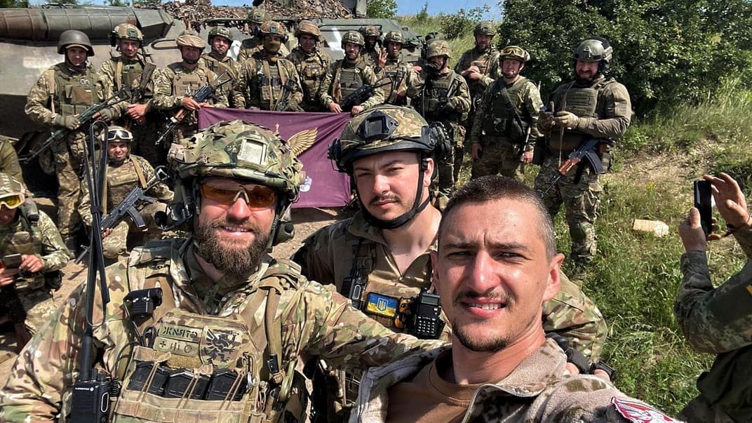 Фото 80 ОДШБр з Кліщіївки на Донеччині