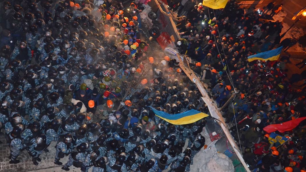 Штурм Евромайдана