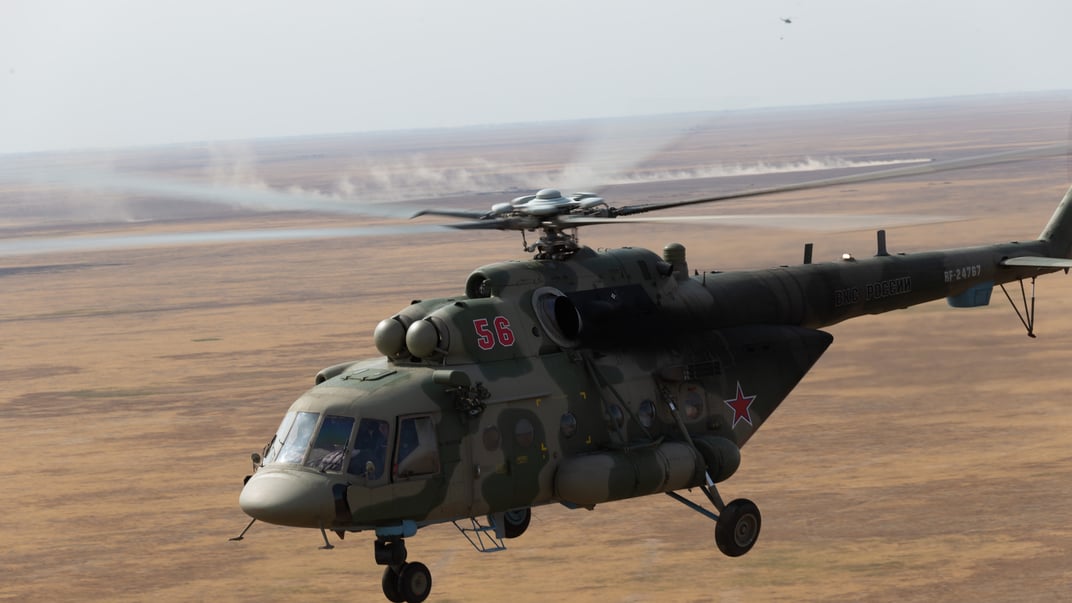 російський гелікоптер Мі-8