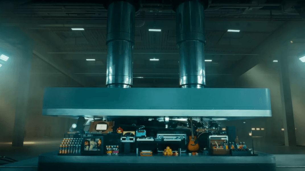 Скриншот из новой рекламы iPad