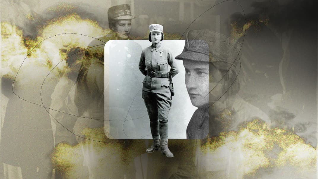 Одна з перших українських воячок Олена Степанів