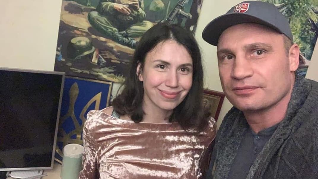 Колишня народна депутатка Тетяна Чорновол та міський голова Києва Віталій Кличко