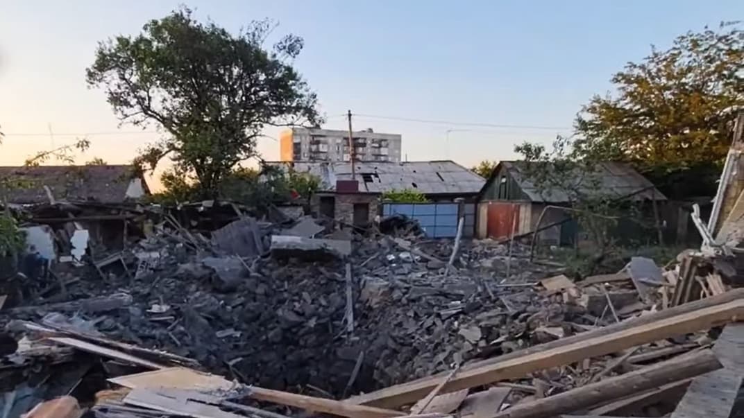 Наслідки російського удару по Добропіллю на Донеччині, 2 липня 2022 року