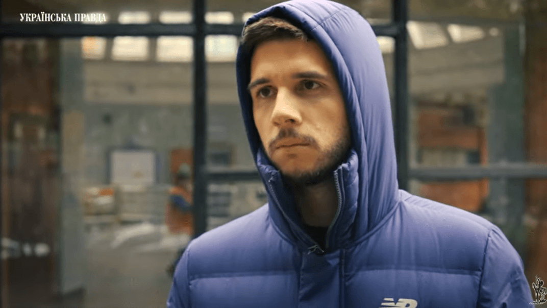 Сын Ивана Баканова Артур Лазаренко