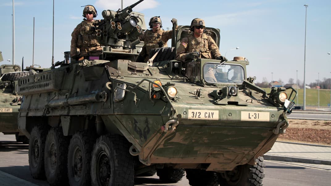 Американська бойова броньована машина Stryker. Ілюстративне фото