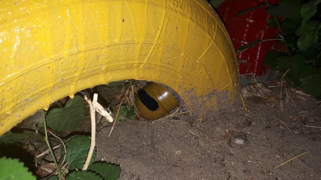 У Миколаєві чоловік заховав гранату на дитячому майданчику