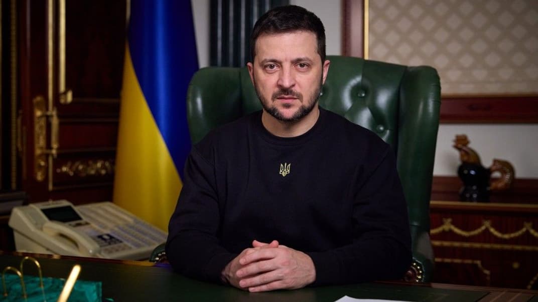 Володимир Зеленський під час звернення 5 грудня 2022 року