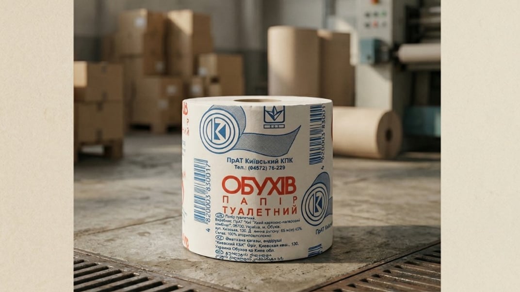 Туалетний папір  «Обухів 65»