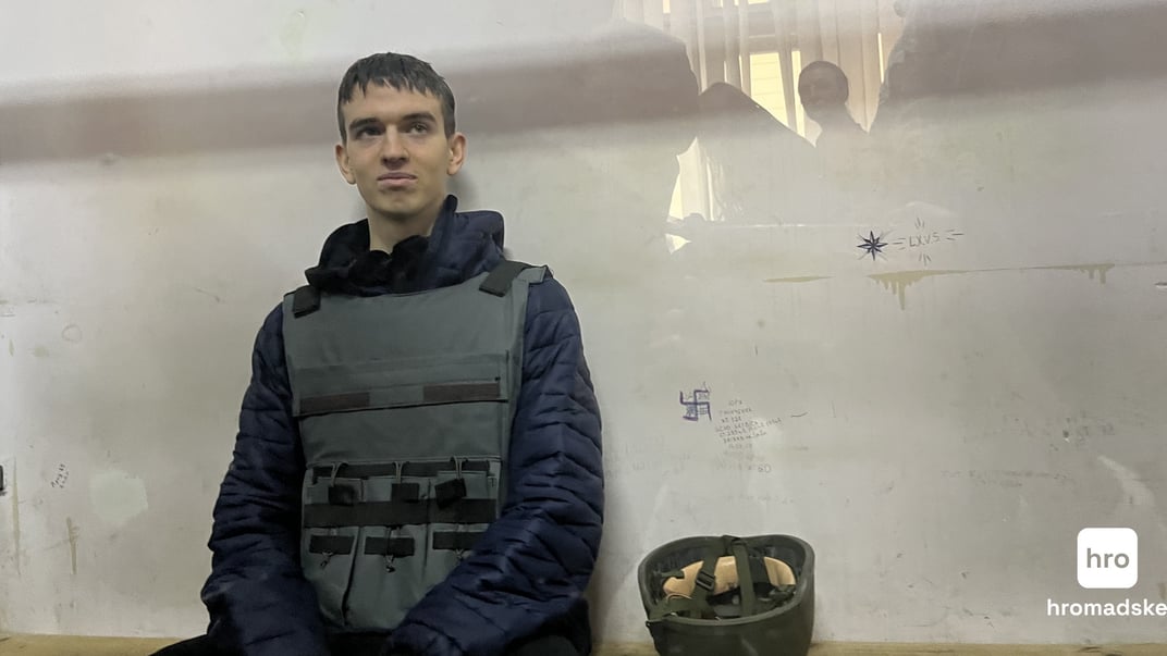 Підозрюваний у вбивстві Ірини Фаріон В'ячеслав Зінченко у залі суду, 13 лютого 2025 року