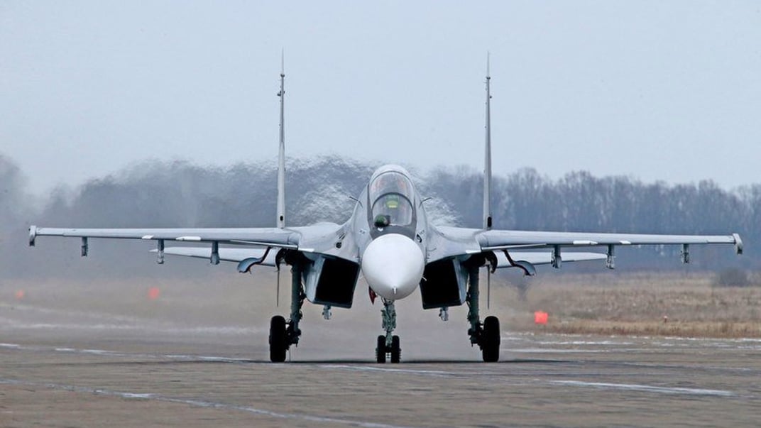 российский истребитель Су-30СМ