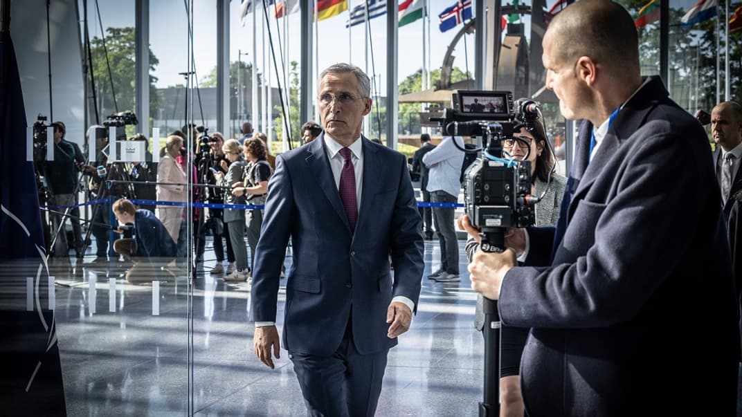 Генеральний секретар НАТО Єнс Столтенберг зустрічі міністрів оборони країн Альянсу 13 червня 2024 року