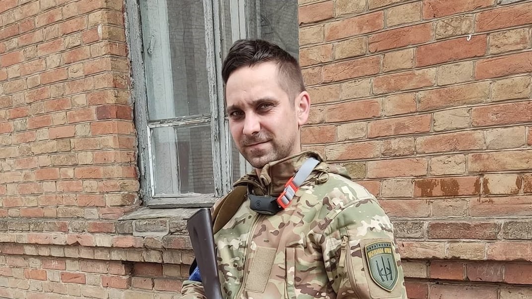 Бойовий медик Роман Замрій Бойовий медик Роман Замрій