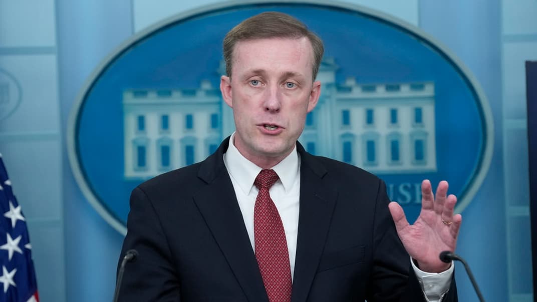 Джейк Салліван на брифінгу в Білому домі 22 травня