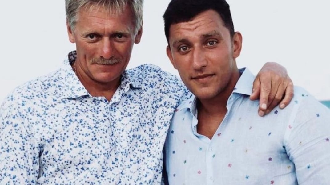 Микола Пєсков із батьком