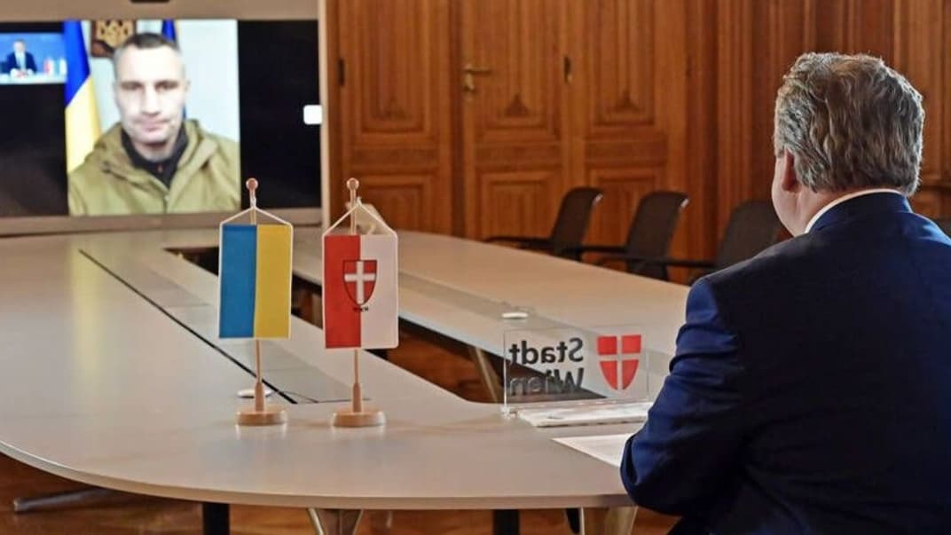 Розмова мера Відня з діпфейком Віталія Кличка