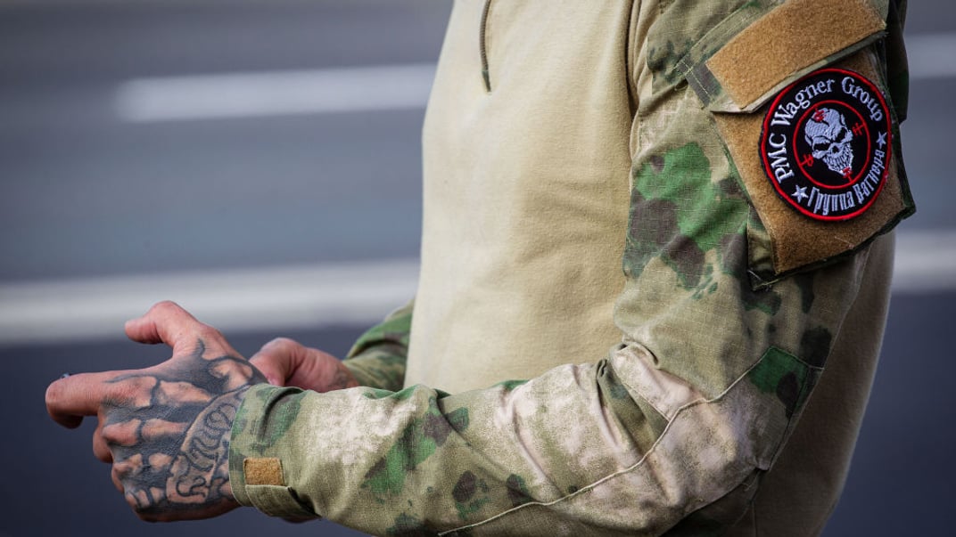 Військовослужбовець російської ПВК «Вагнер»