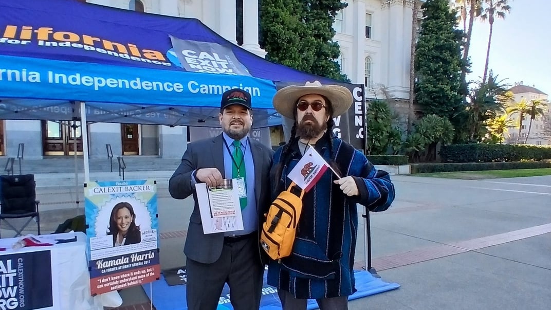 Представники руху Calexit