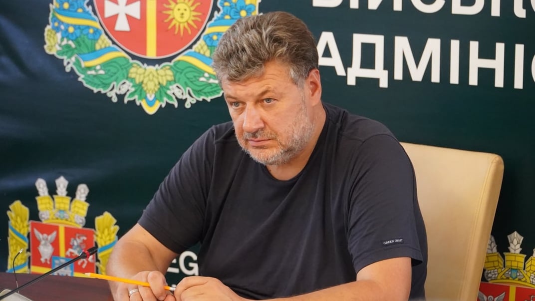 Глава Житомирской областной военной администрации Виталий Бунечко