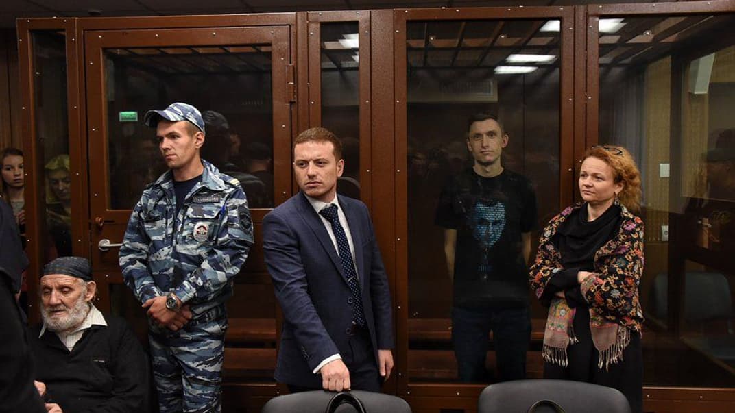 Константин Котов на заседании Тверского суда в Москве, 5 сентября 2019 года