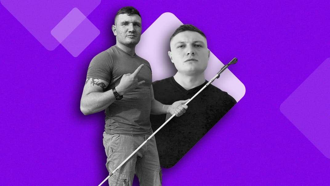 Военный с травмой глаз, 29-летний боец Нацгвардии Виталий Верес