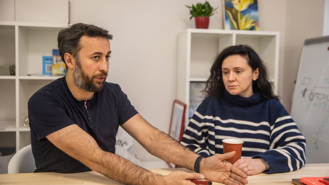 Соучредители благотворительного фонда «Голоса детей» Елена Розвадовская и Азад Сафаров