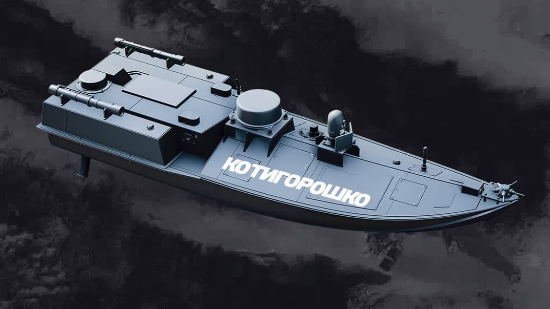 За донат в 8,5 миллиона гривен один из морских дронов для СБУ назвали «Котигорошко»