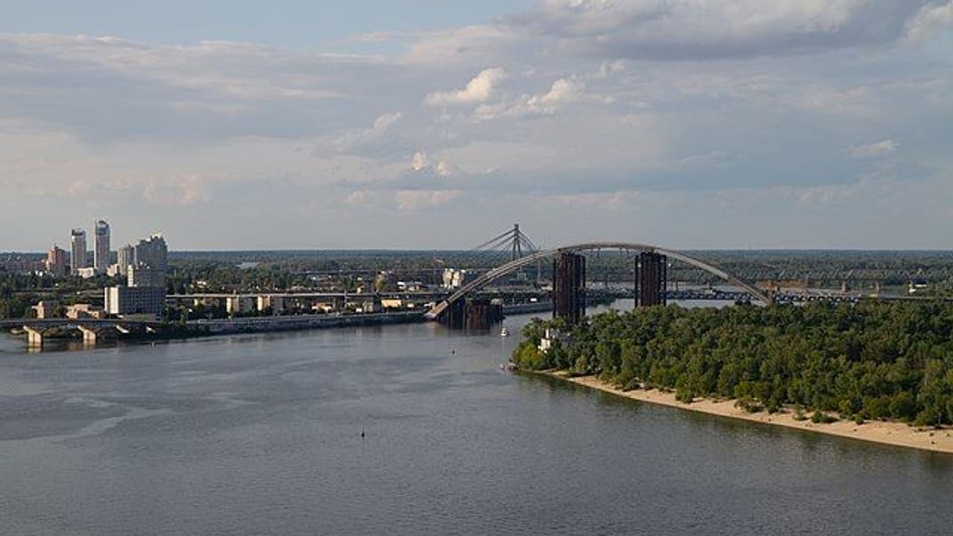 Річка Дніпро у Києві