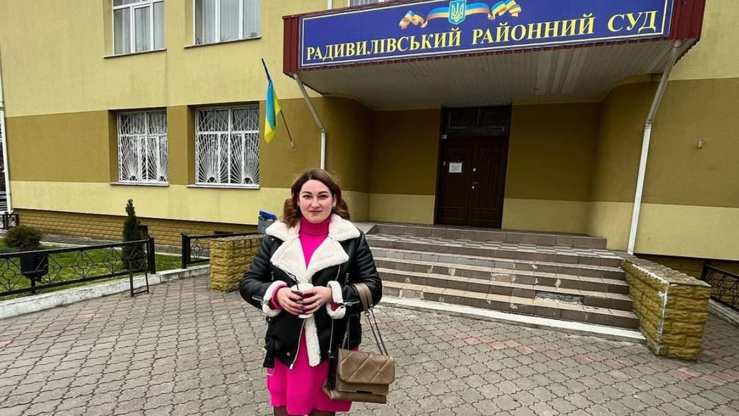 Звільнена з посади виховательки Віта Черешньовська