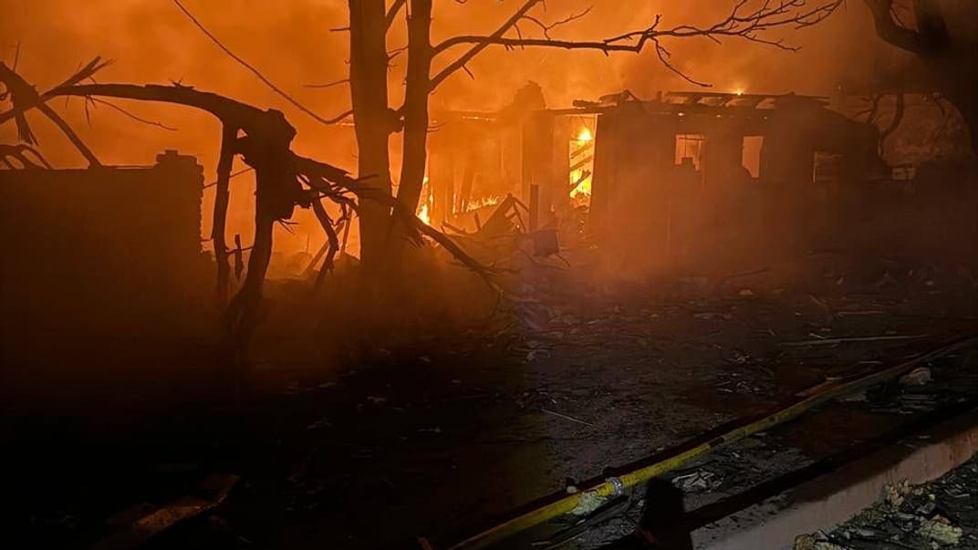 Последствия российского обстрела Селидово в Донецкой области, 18 апреля 2024 года