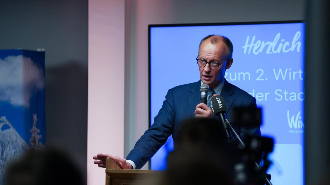 Кандидат в канцлеры Германии Фридрих Мерц