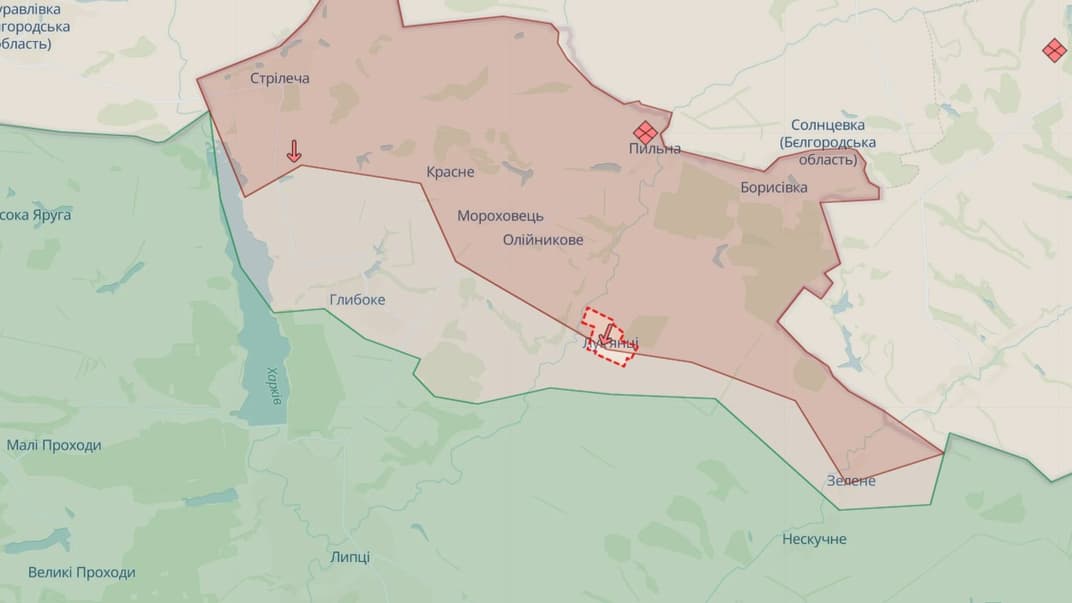 росіяни мали успіх поблизу Лук'янців
