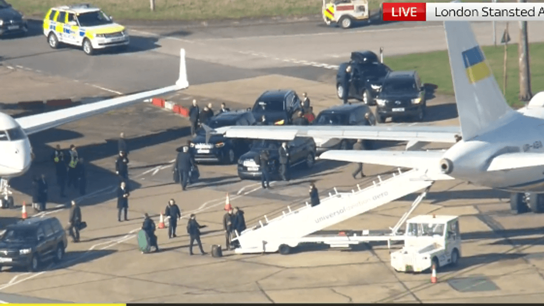 Президент України Володимир Зеленський прибув до Великої Британії, 1 березня 2025 року