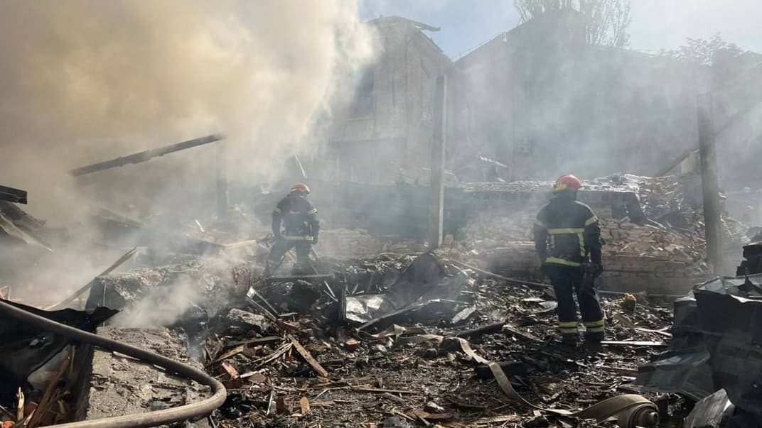 Последствия обстрела города Кривой Рог, 8 сентября 2023 года